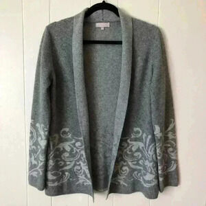 Benedetta B. Women’s Open Front Merino Wool Blend Cardigan Size S